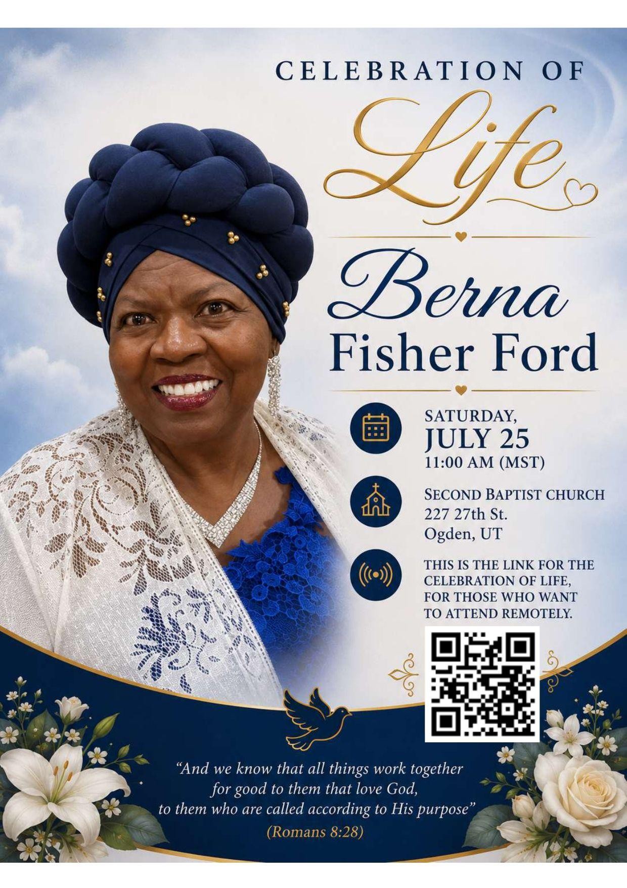 Photograph of Berna Fisher Ford